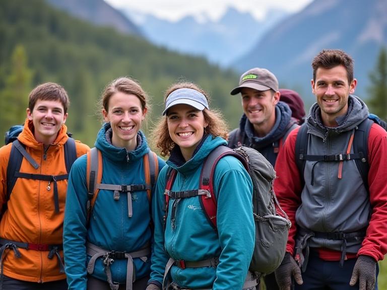 Professional mountain guides and naturalists from Northern Bloom Treks team